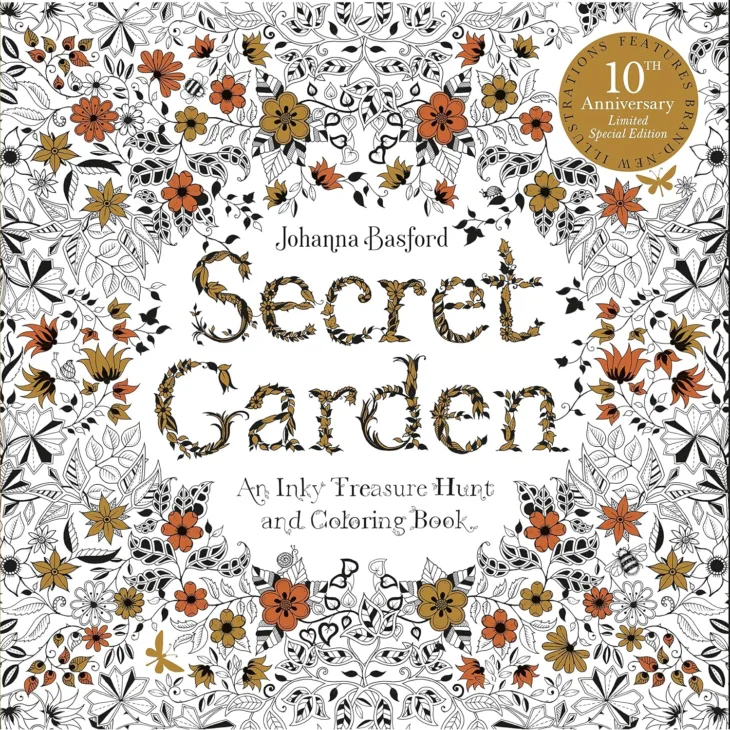 Secret Garden - Adult coloring books